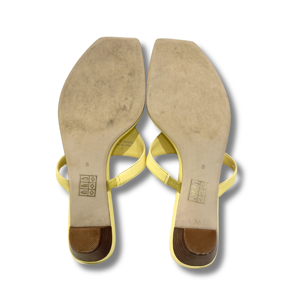 Jeffrey Campbell Kitten Heel Flip Flops