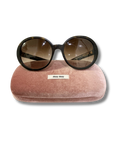 Miu Miu Oversized Round Sunglasses