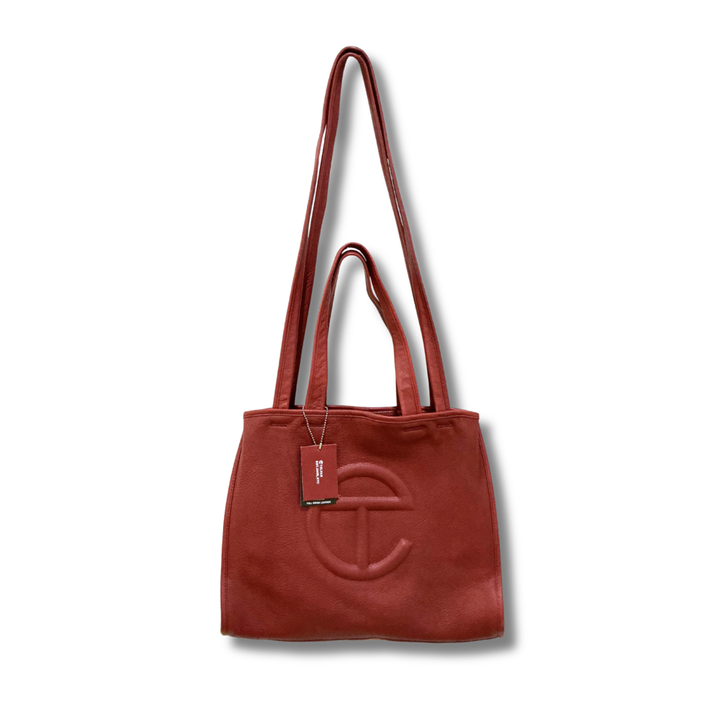 Telfar Medium Leather Carry Bag