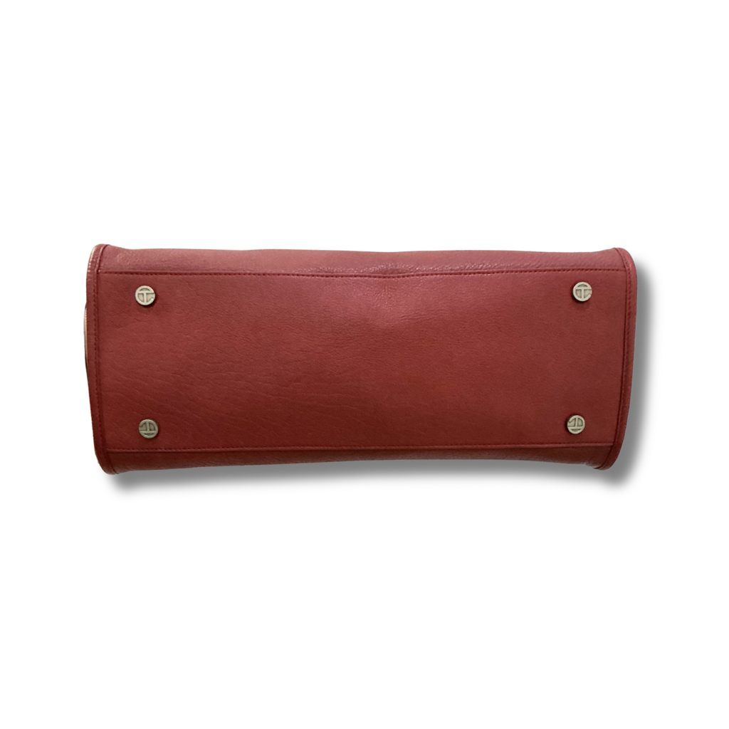 Telfar Medium Leather Carry Bag