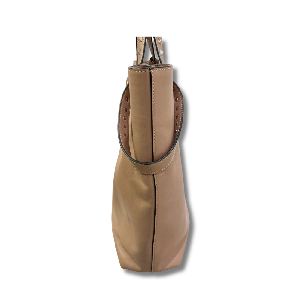 Valentino Vitello Lovestud Tote Bag