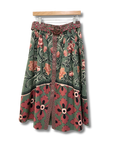 Farm Rio Arabesque Floral Midi Skirt