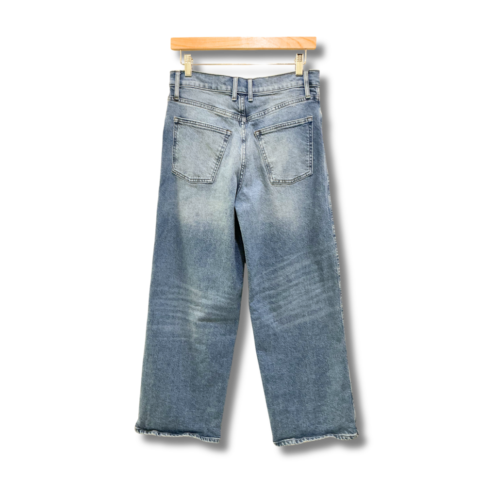 J.crew Everyday Wide Leg Ankle Jean