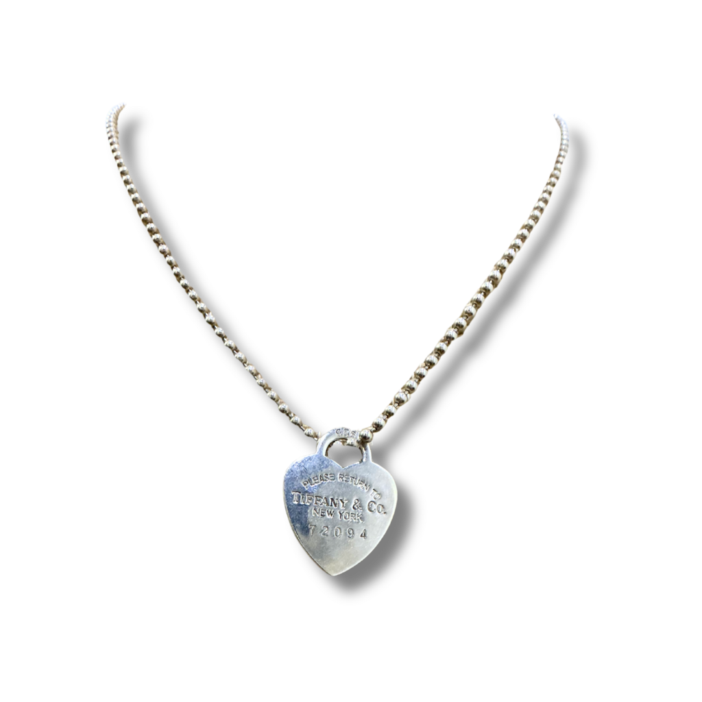 Tiffany &amp; Co Heart Tag Necklace