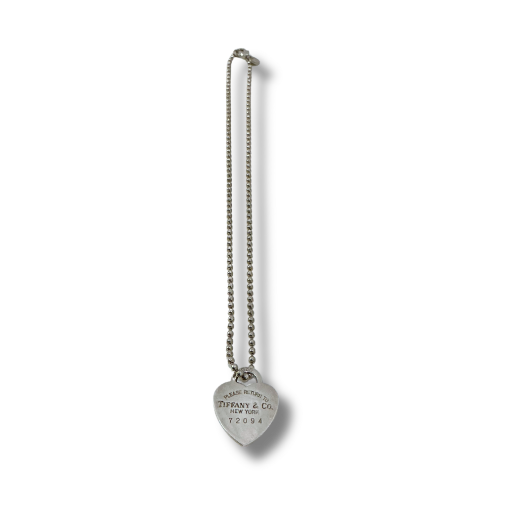Tiffany &amp; Co Heart Tag Necklace