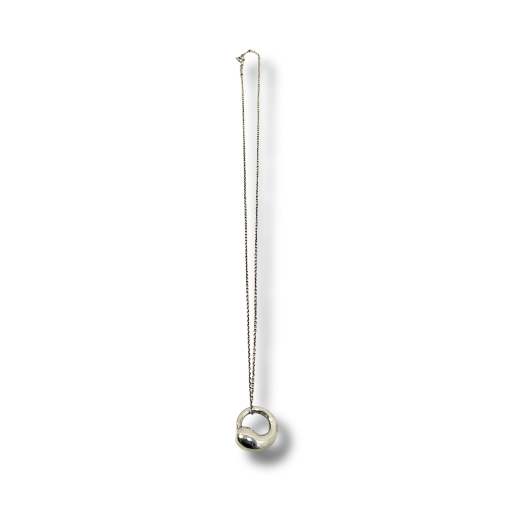 Tiffany &amp; co x Peretti Eternal Circle Pendant Necklace