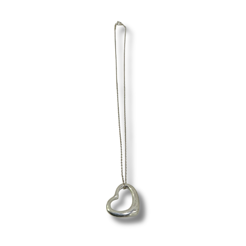 Tiffany &amp; co x Peretti Open Heart Necklace