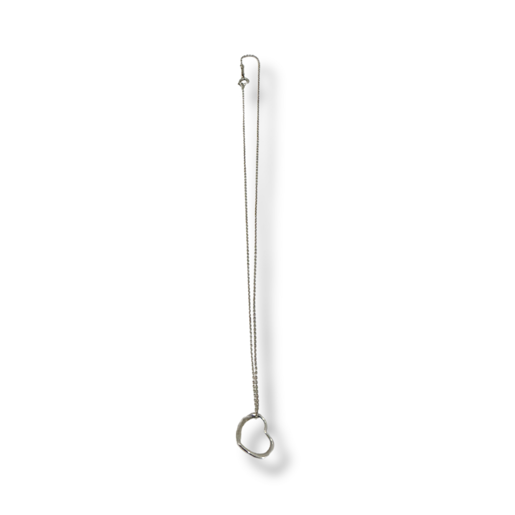 Tiffany &amp; co x Peretti Mini Open Heart Necklace