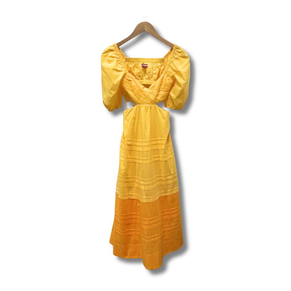 Staud Carina Midi Dress