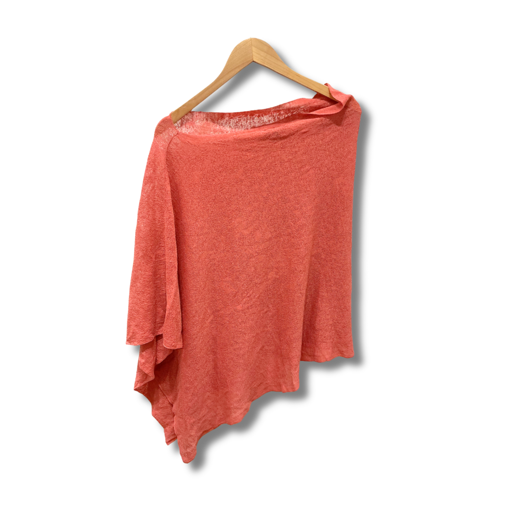 Eileen Fisher Lightweight Knit Poncho