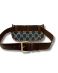 Celine Denim Macadam Waist Bag