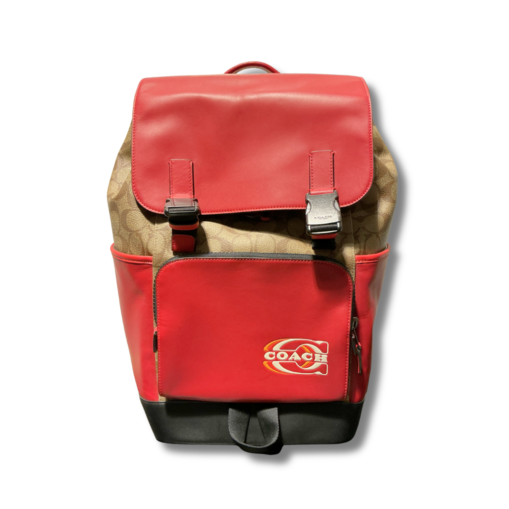 COACH Restored League Flap Backpack In Colorblock - Men's Backpacks