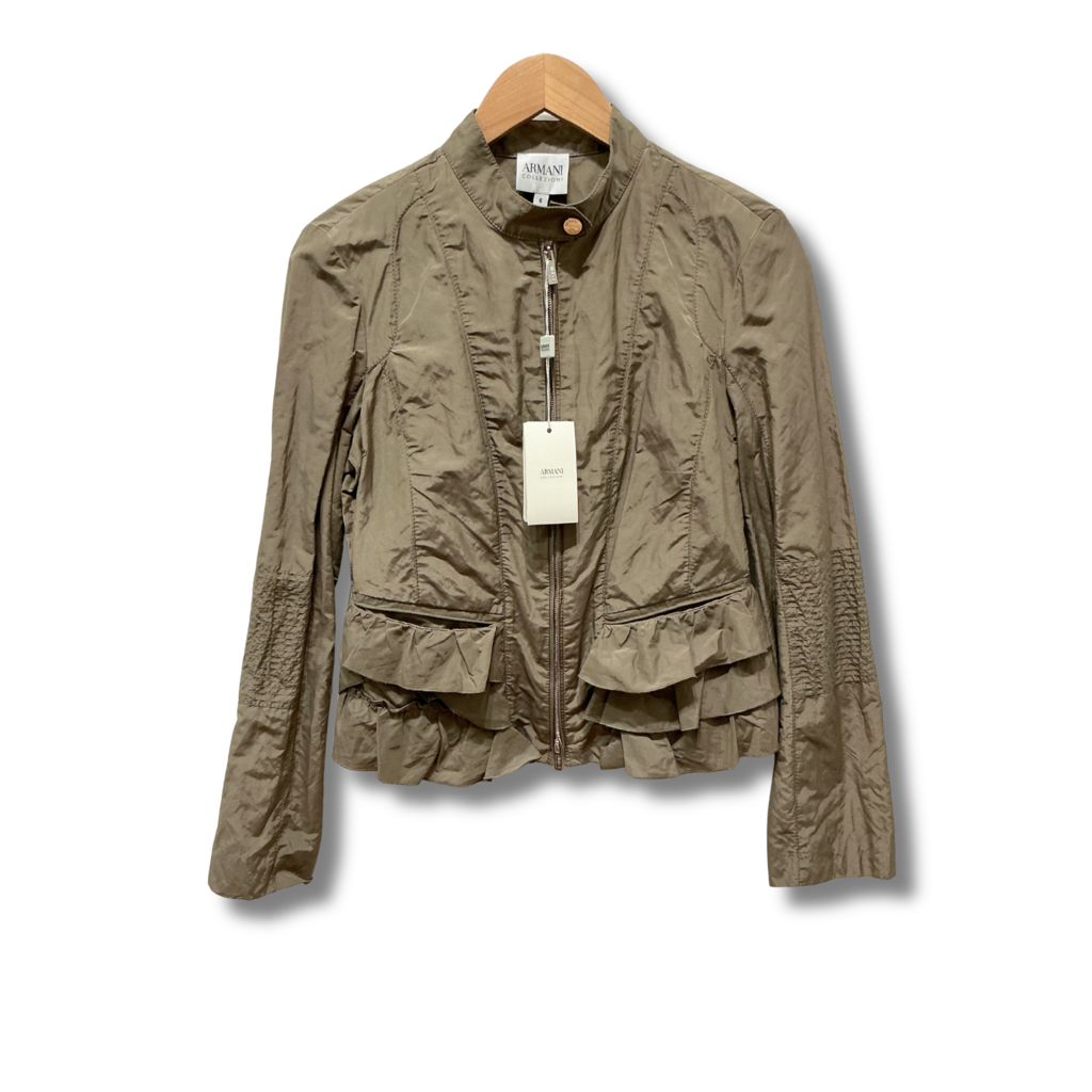 Armani Collezioni Ruffled Jacket