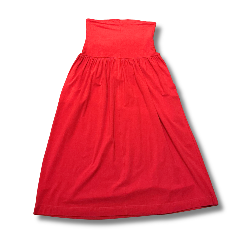 Next Bandeau Drop Waist Maxi Dress