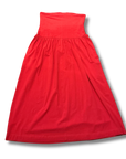 Next Bandeau Drop Waist Maxi Dress
