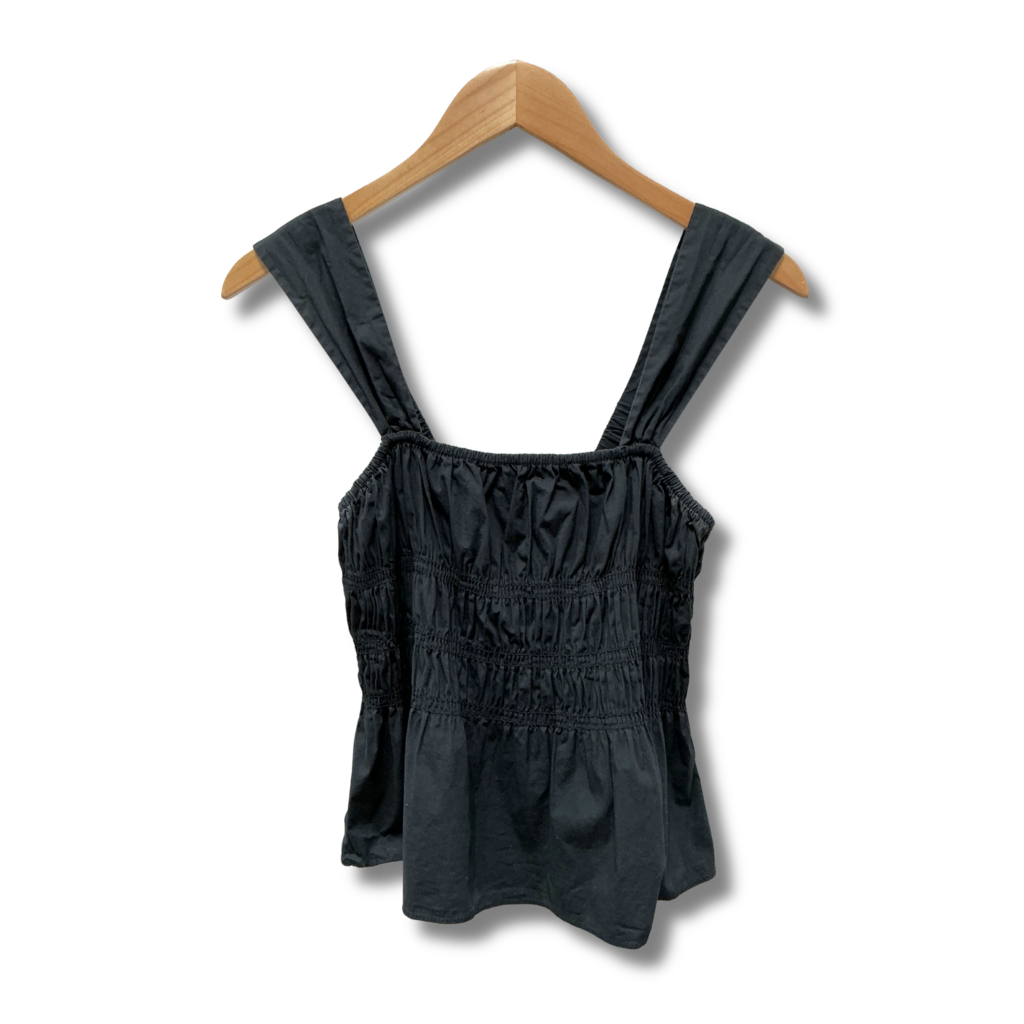 Staud Ida Peplum Tank Top
