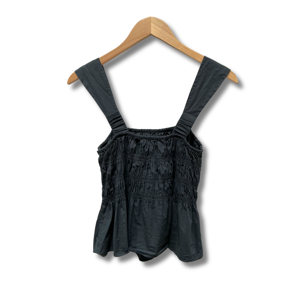 Staud Ida Peplum Tank Top