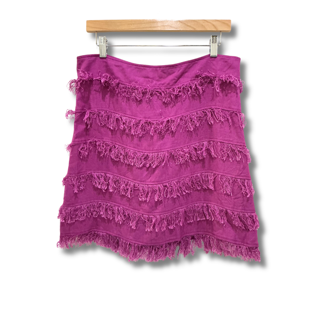 Dolce &amp; Gabbana Tiered Fringe Mini Skirt