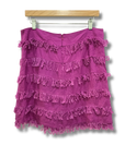 Dolce & Gabbana Tiered Fringe Mini Skirt