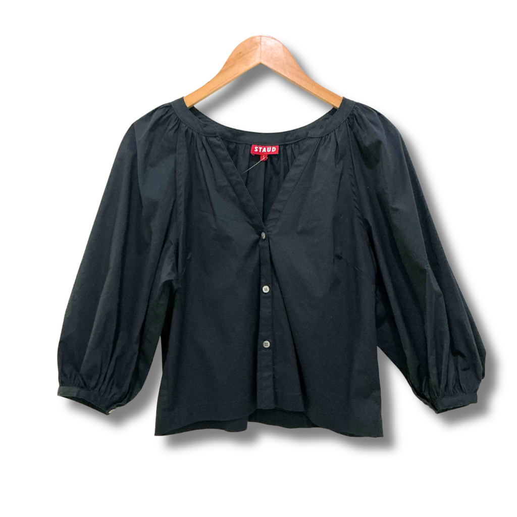 Staud New Dill Poplin Blouse