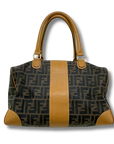 Fendi Zucca Boston Bag