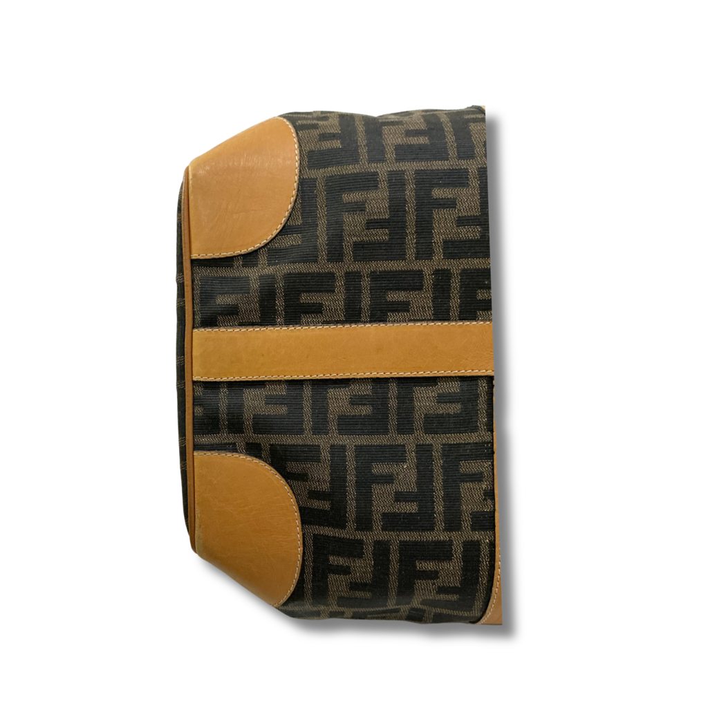 Fendi Zucca Boston Bag