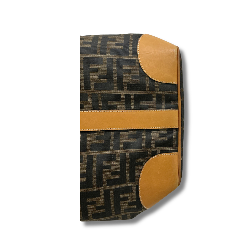 Fendi Zucca Boston Bag