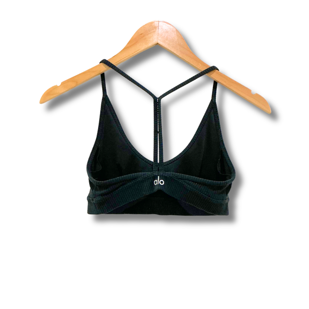 Alo Ribbed Blissful Sports Bra