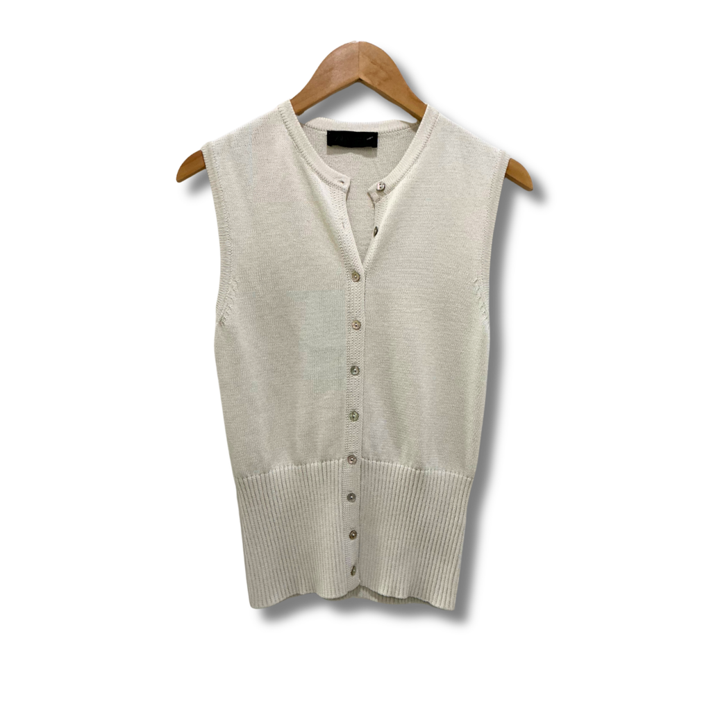 Zara Sleeveless Cardigan Vest