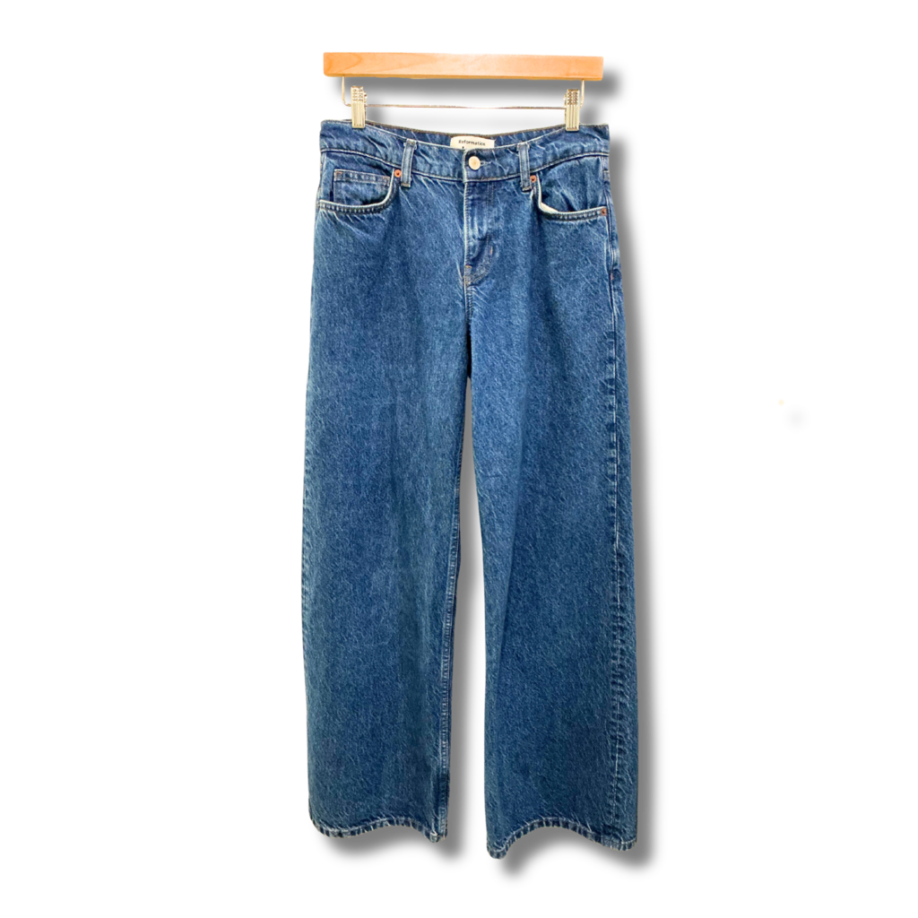 Reformation Cary Low Rise Slouchy Wide Leg Jeans