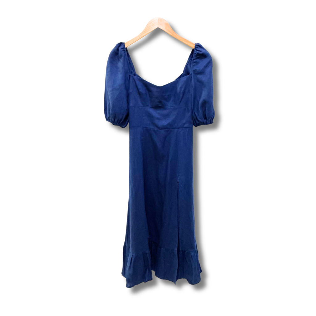 Reformation Belgium Linen Mid Dress