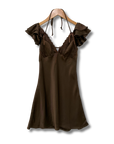 Sky To Moon Satin Midi Dress