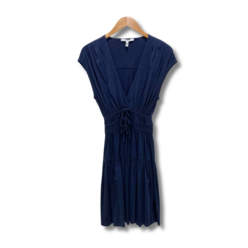 Derek Lam 10 Crosby Tora Cotton Shirred Dress