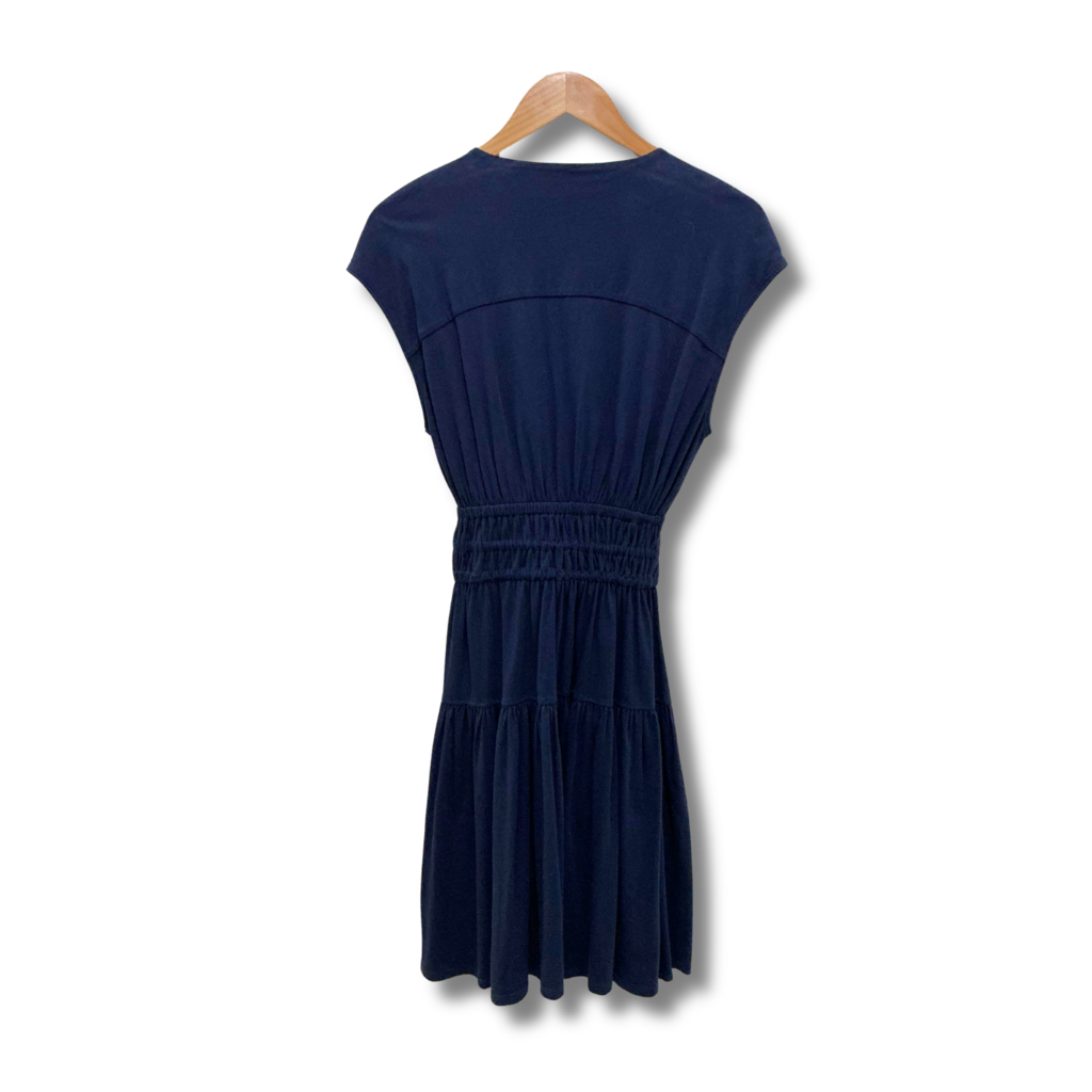 Derek Lam 10 Crosby Tora Cotton Shirred Dress
