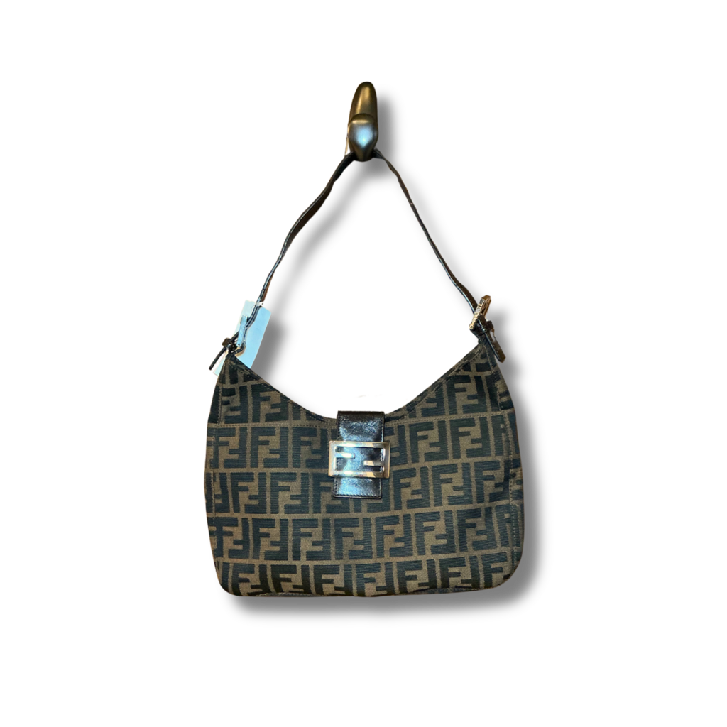 Fendi Zucchino Hobo Bag