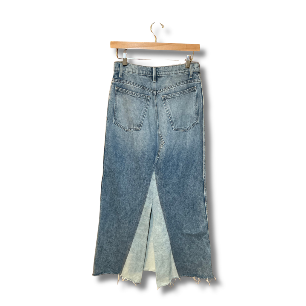 Khaite Maxi denim skirt