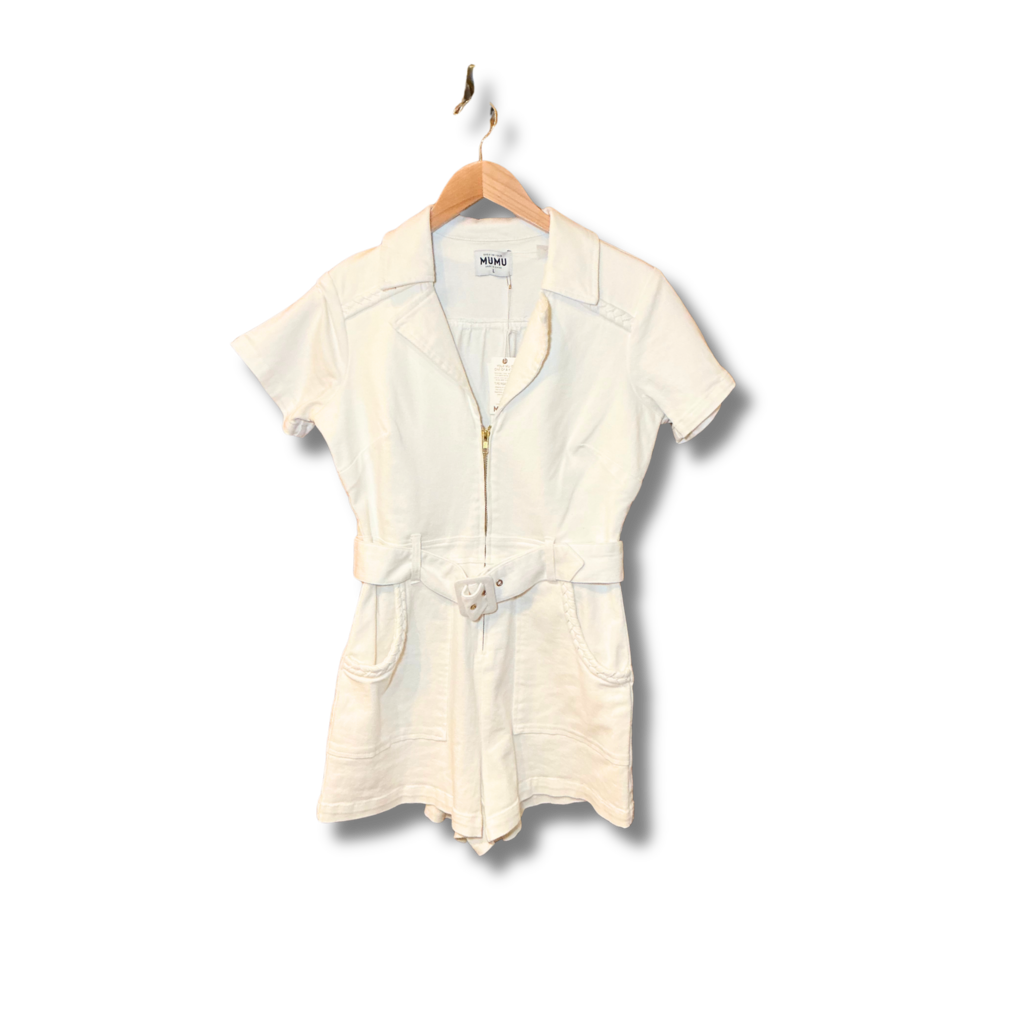 Show Me Your Mumu Denim romper