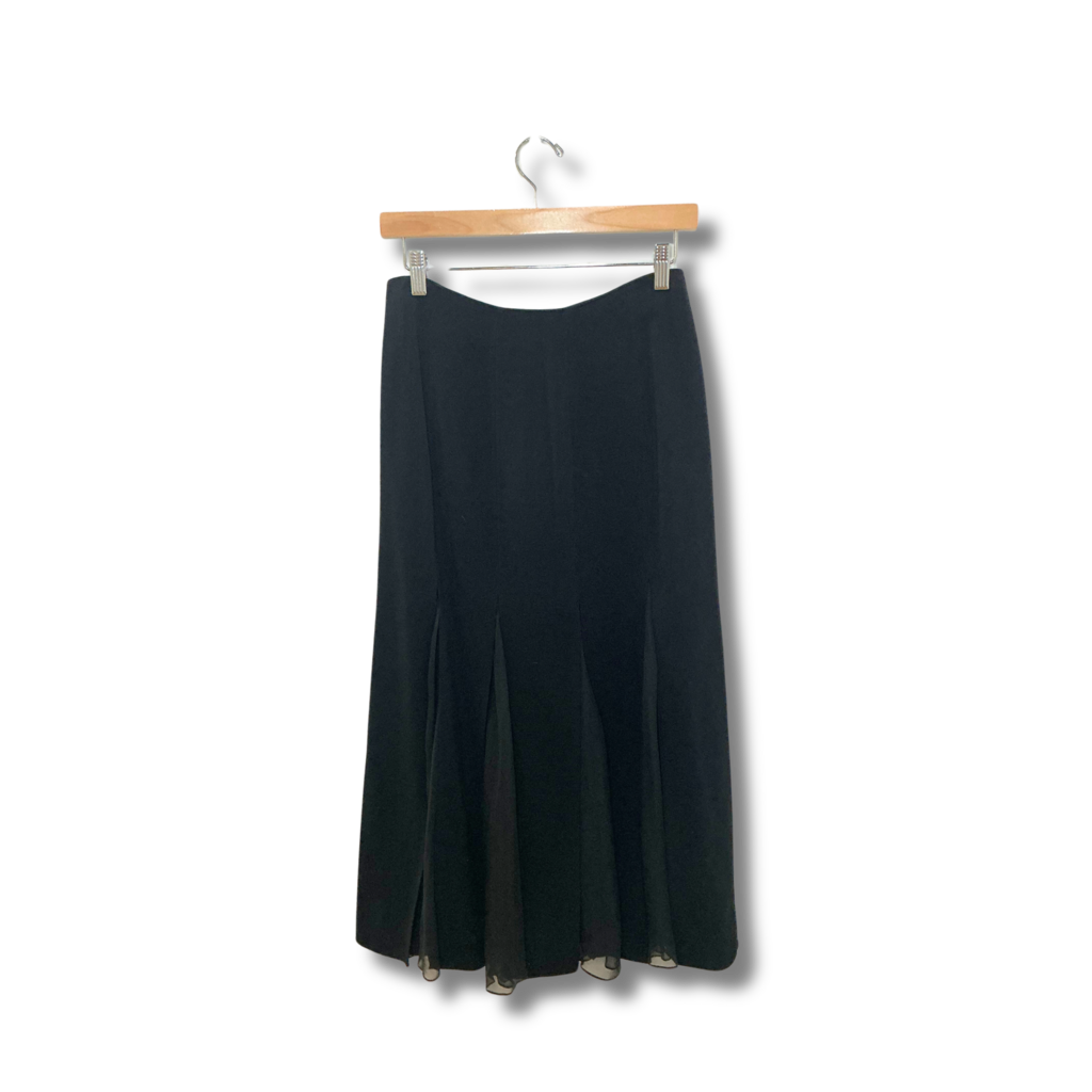 Ralph Lauren Collection Silk Maxi Skirt