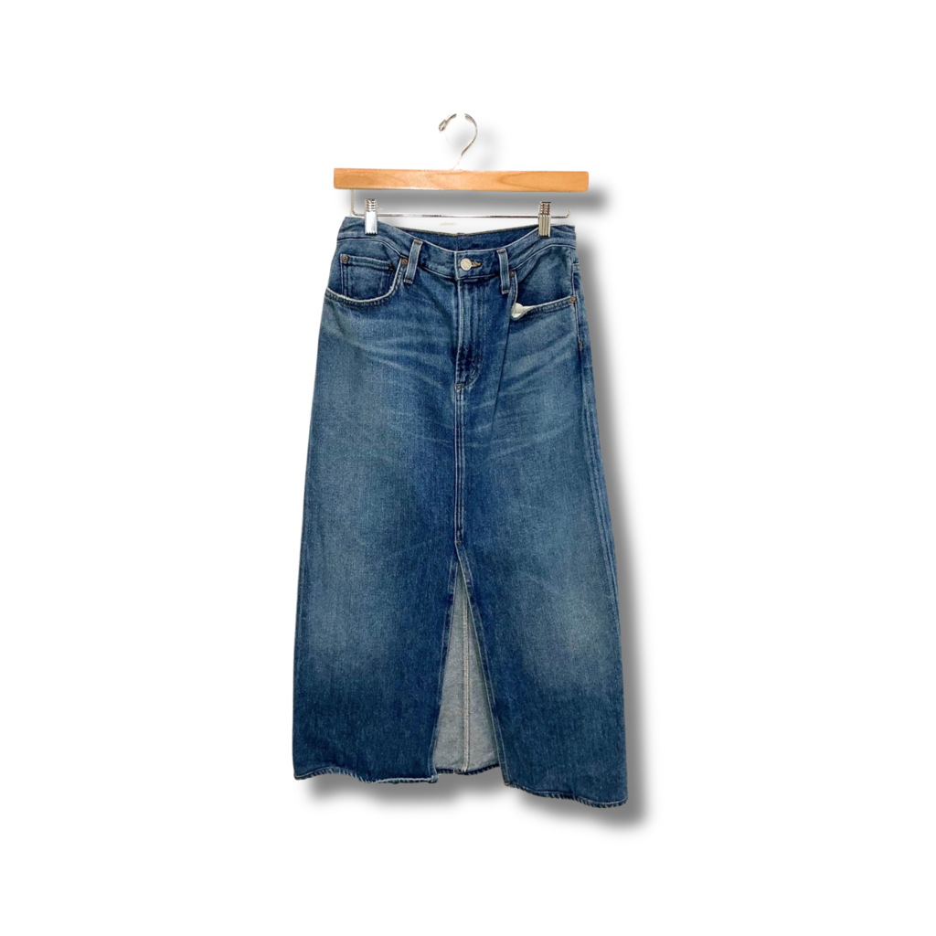 Agolde Maxi denim skirt