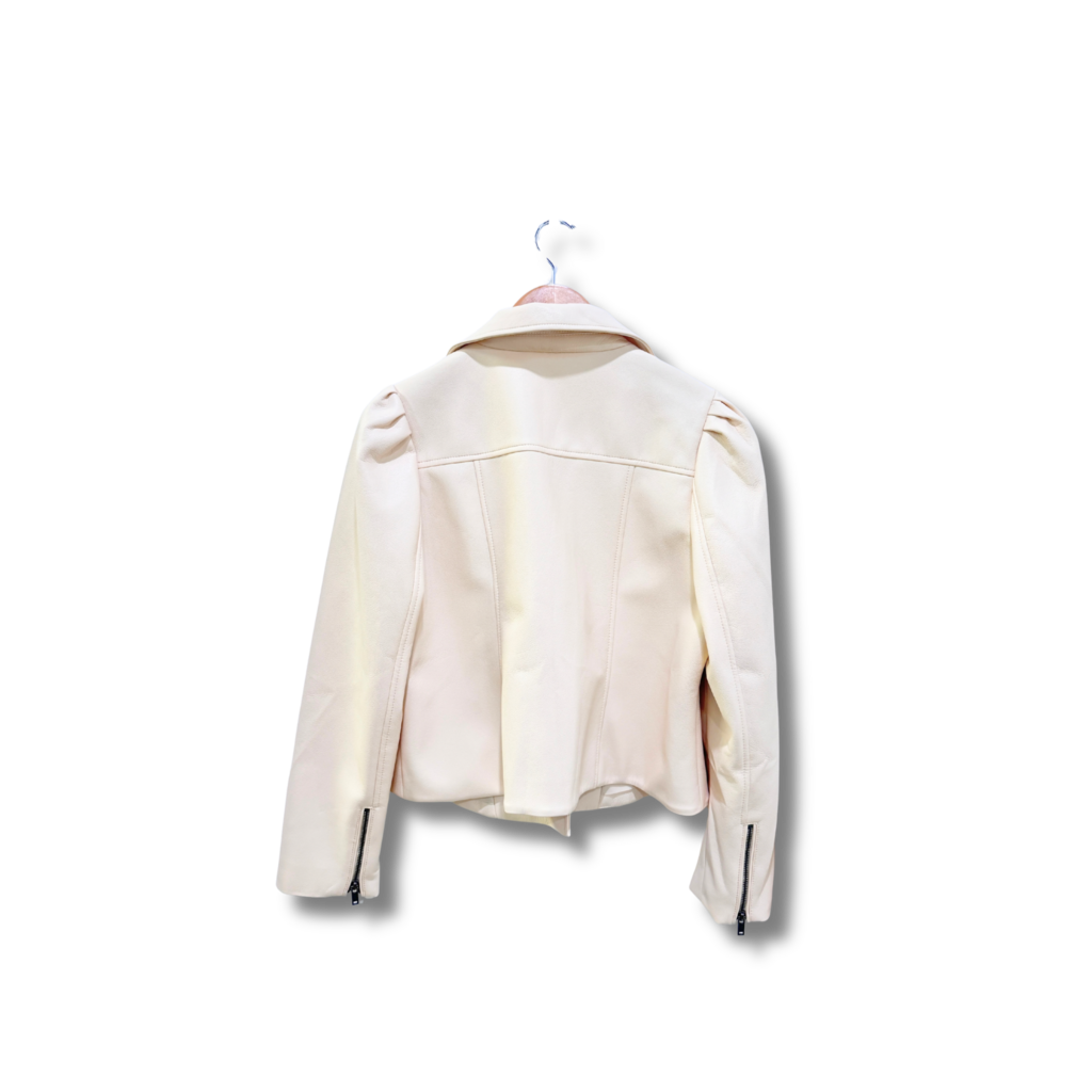 Marie Oliver Faux Leather Jacket