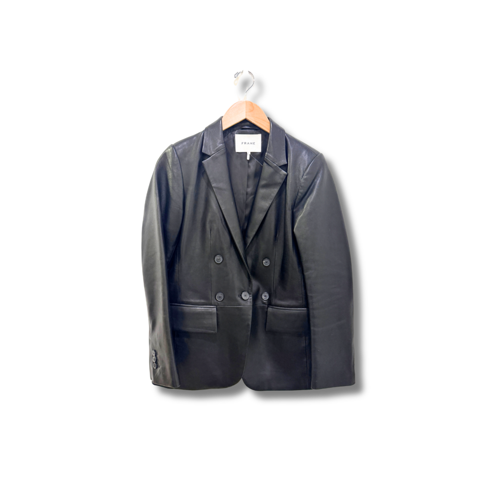 Frame Leather Blazer