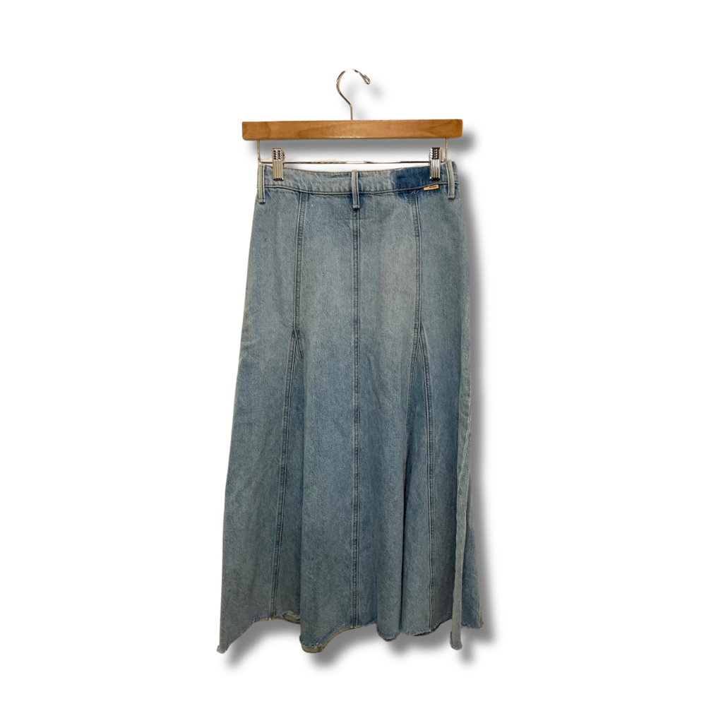 Mother Denim Maxi Skirt