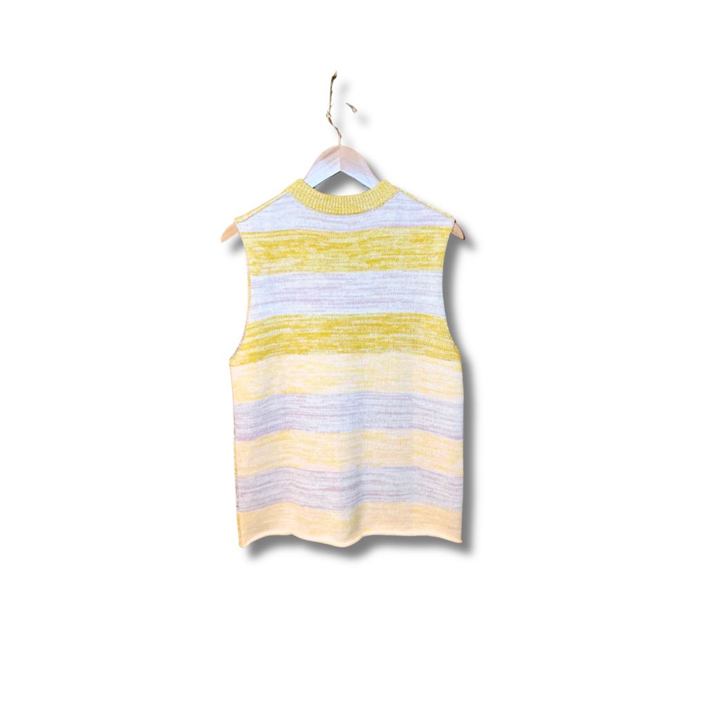 Waste Yarn Project Sweater Vest