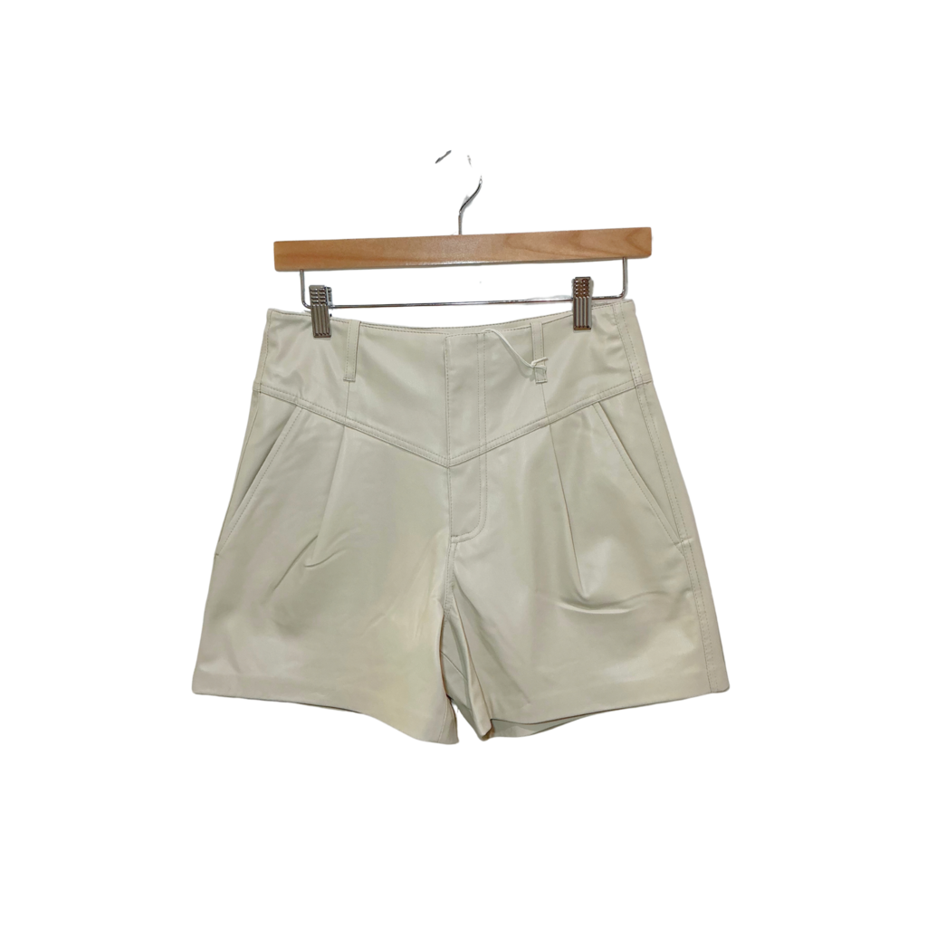 AG Faux Leather Shorts