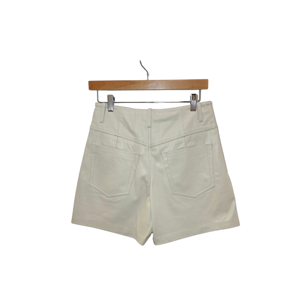 AG Faux Leather Shorts