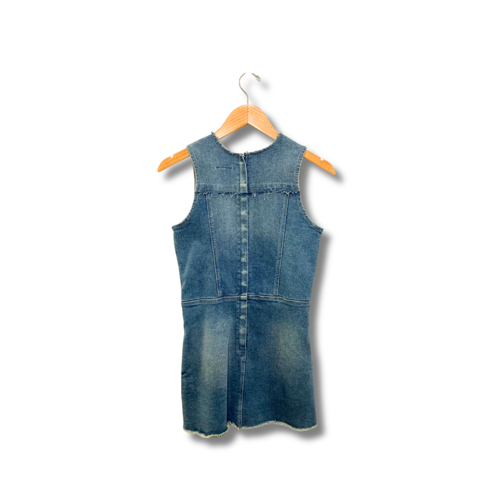 Accent Prone Denim Dress